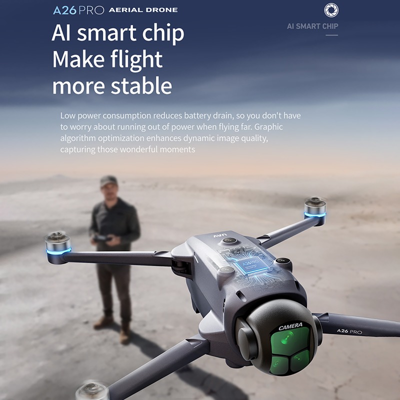 A26 Pro GPS Drone with 4.5-inc - огляд і ціна Drone Gps Mount