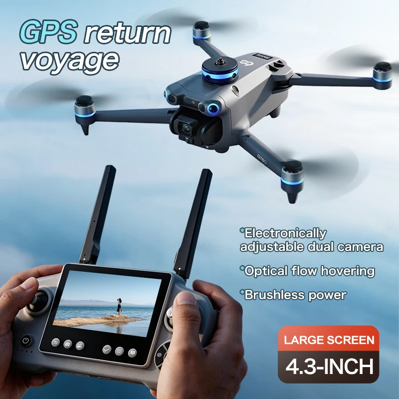 GT60 4K/6K/8K Camera GPS Drone - огляд і ціна Drone Gps Mount